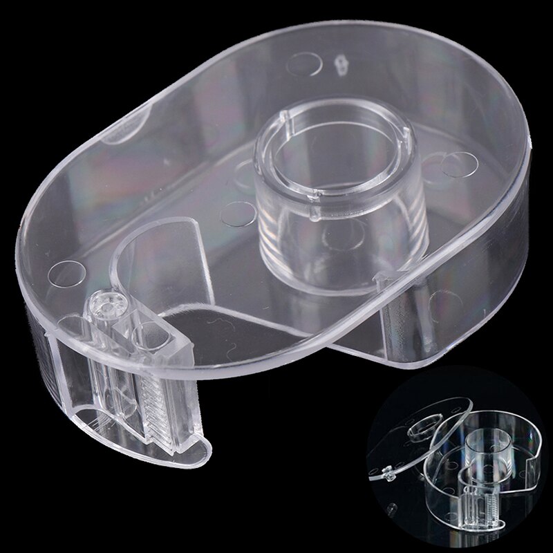 Plastikklæbende tapeholder tape cutter dispenser holder podning øjenvippe tape cutter til øjenvipper forlængelse makeup værktøjer