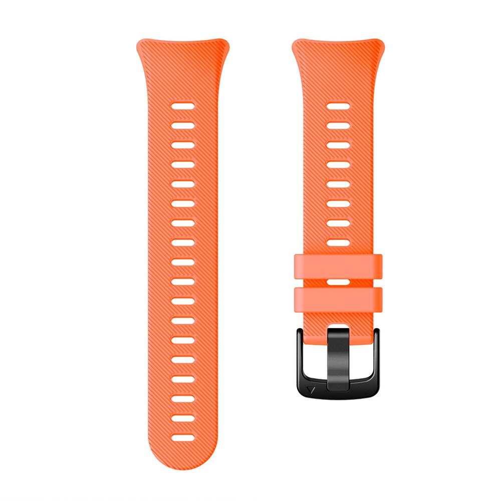 For Garmin Swim 2 Smart Watch Band Replacement Silicone Wrist Strap for Garmin Swim 2 Watchband: Orange