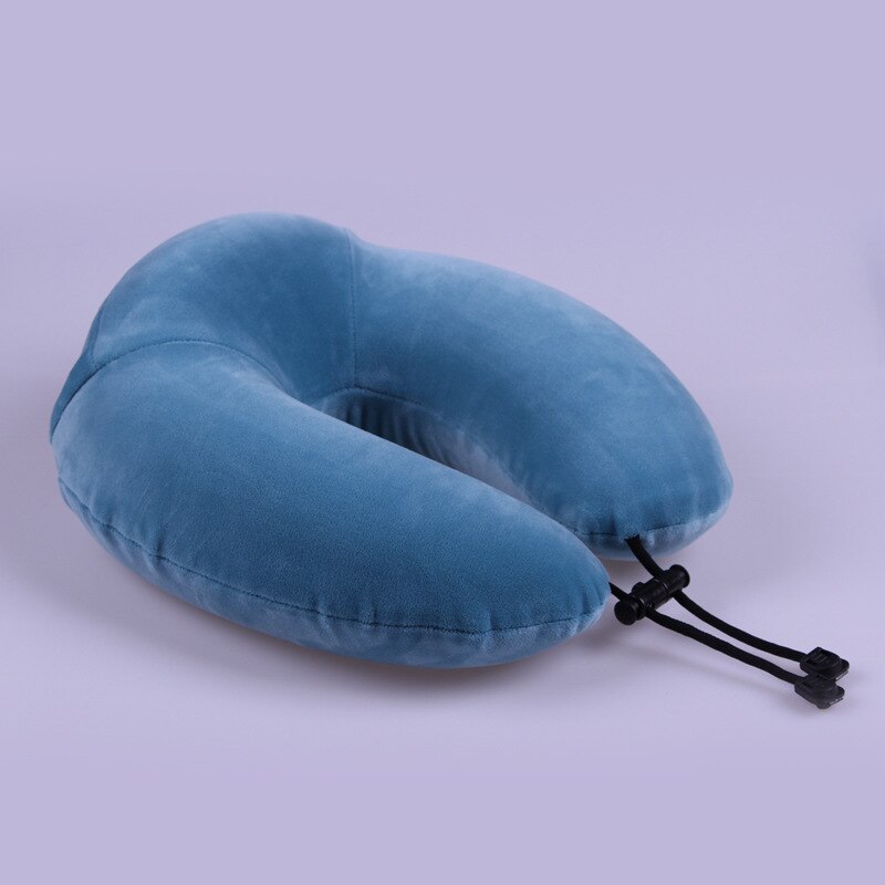 Naturlig latex pude u-formet tyk gummi bil pude u-formet rejse fly sundhed pude fly: 1