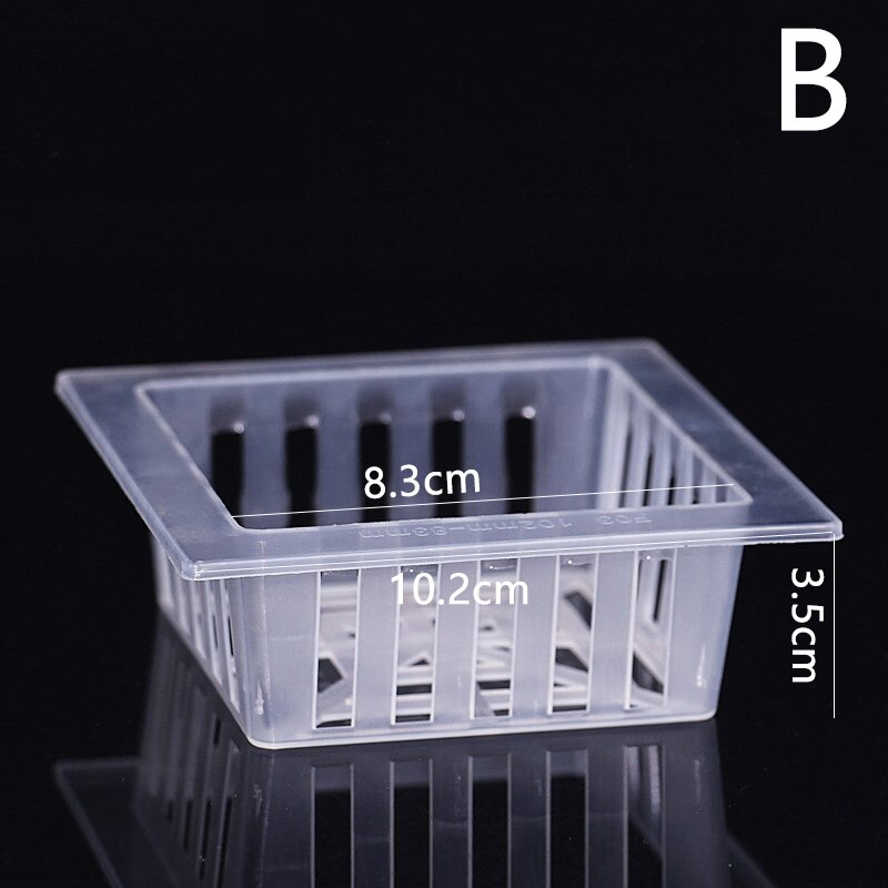 Maceta hidropónica de malla para cultivo de plantas, vaso con malla, cesta hidropónica para cultivo de plantas aeropónicas, clon, planta de vivero sin depósito, suministros de jardín: B