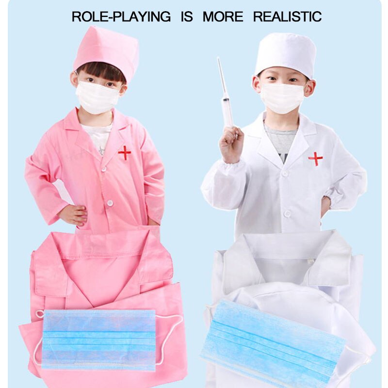 Juguete médico de madera para niños, juego de simulación de inyección, juego educativo