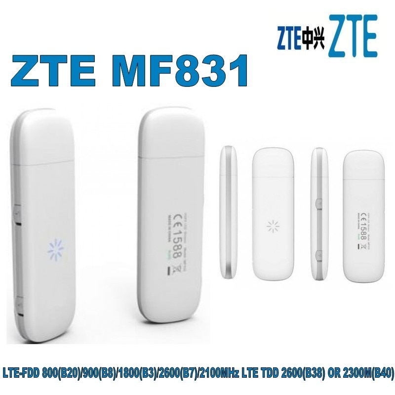 ZTE MF831 4G LTE USB Modem fully replace huawei mf823 and mf825