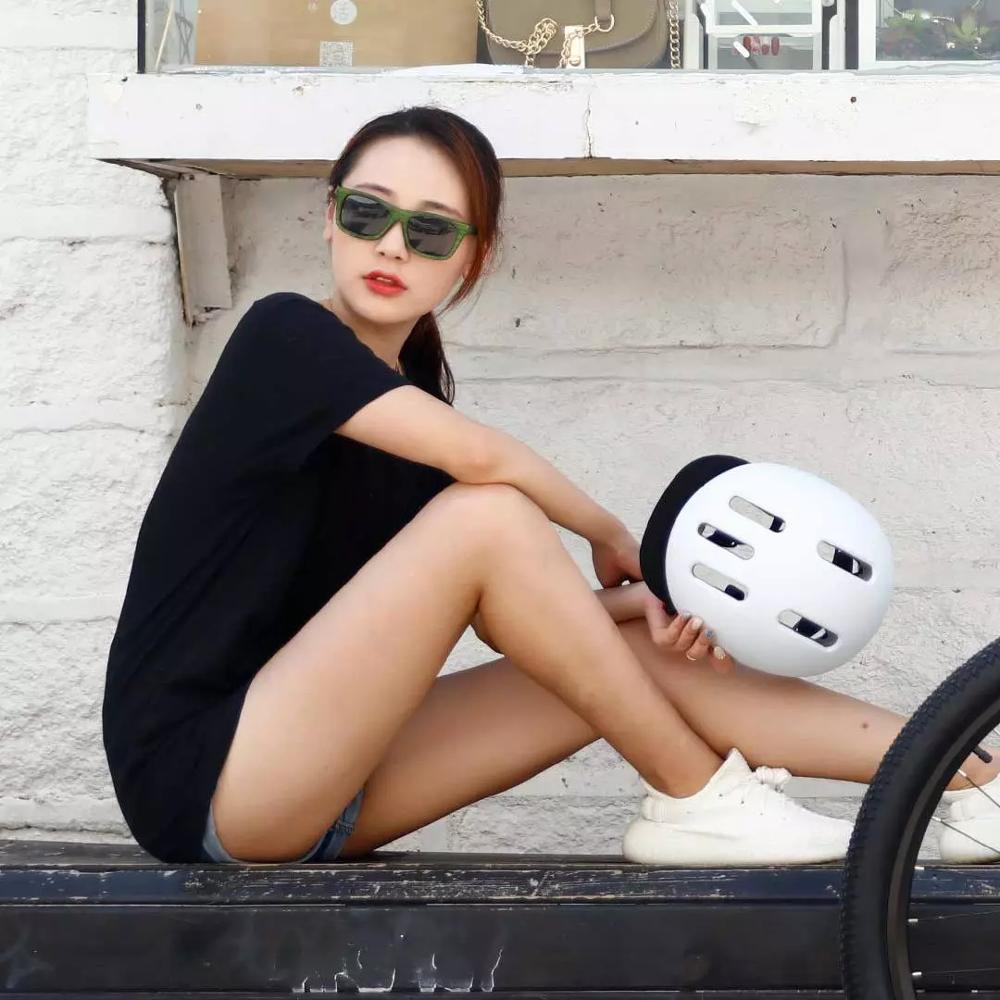 Xiaomi-casco de ciclismo urbano para ocio, cascos ultraligeros para bicicleta de montaña y carretera, divididos, para exteriores