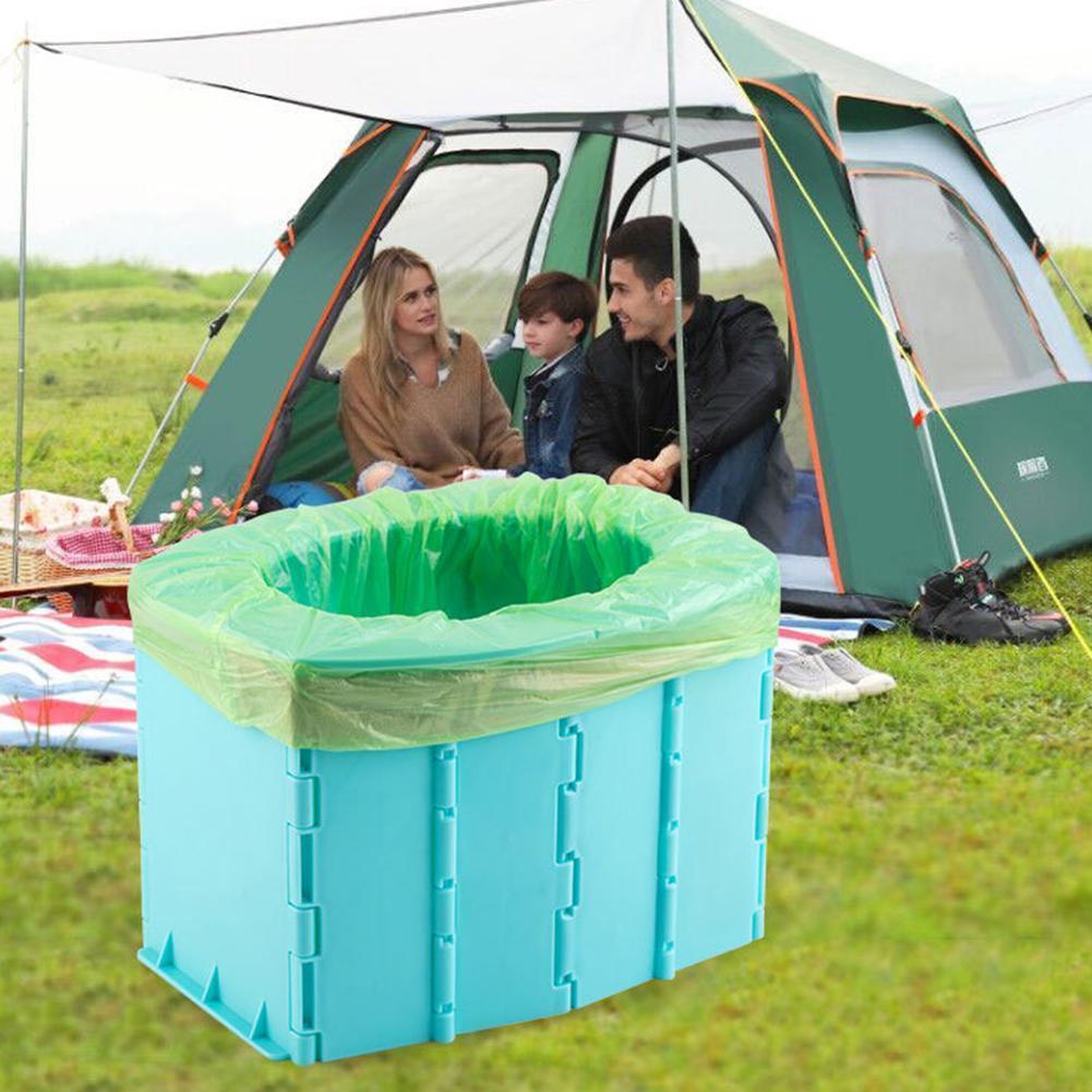 Draagbare Reizen Opvouwbare Wc Urinoir Mobiele Seat Voor Camping Lange Trip Wandelen Voor Kid G9J1