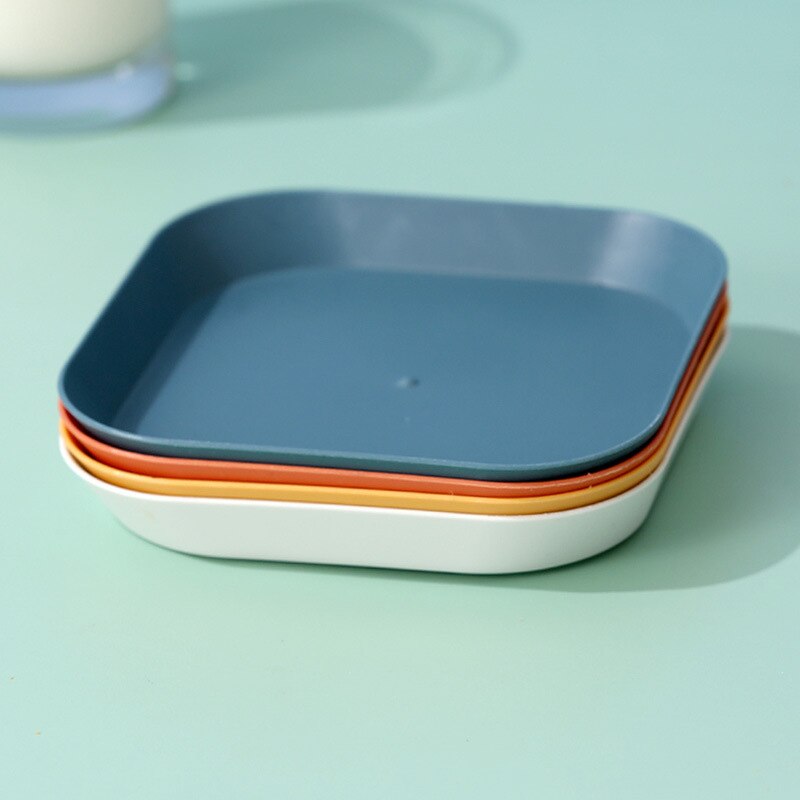 Seasoning Dish Kitchen Fries Chicken Plastic Plates Portable Spit Bone Dipping Sauce Tools Snacks Fruits Container box