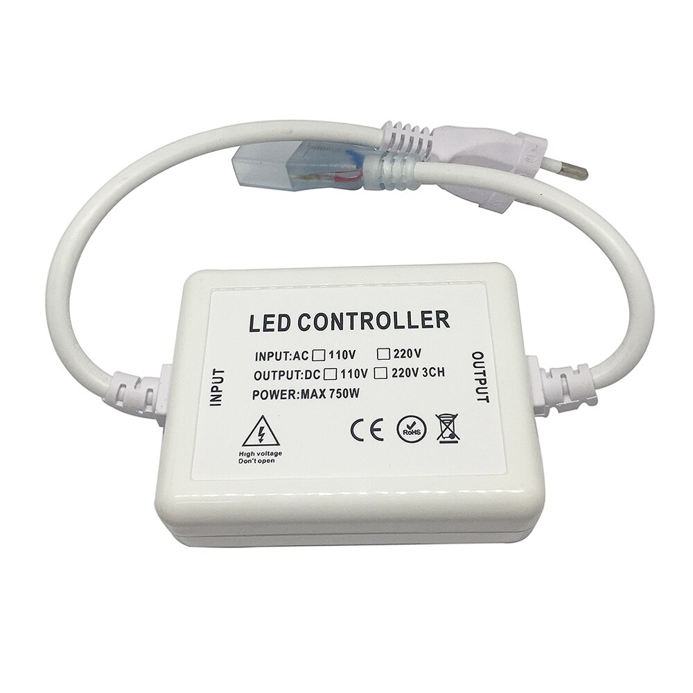 BSOD Led Dimmer Switch for Single Color Led Strip RF Led Controller AC110V 220V Adjustable Brightness 6 8 12mm Led Strip Dimmer