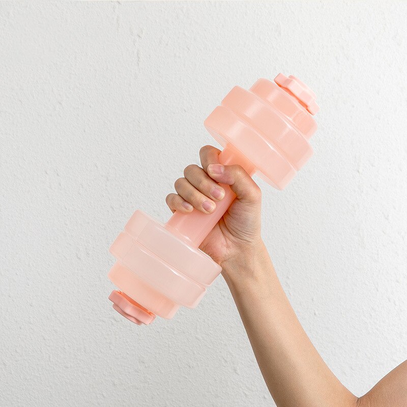 Reise Gewichte Wasser Gefüllt Hanteln für Mann &Ampere; Frauen Einstellbar Hanteln 0.2 ~ 2,2 £ ÜSpund Fitness Gewichtheben Ausbildung