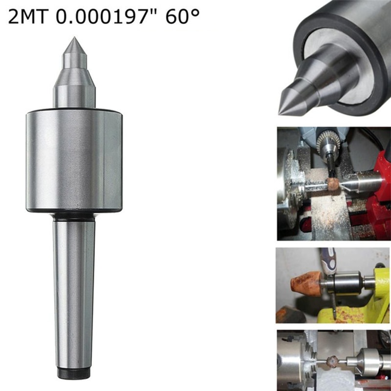 Precisie Mt2 Draaibank Live Center Taper 0.000197 Inch Lange Spindel #2 Cnc Frees 141X40Mm Hout draaibank Tool