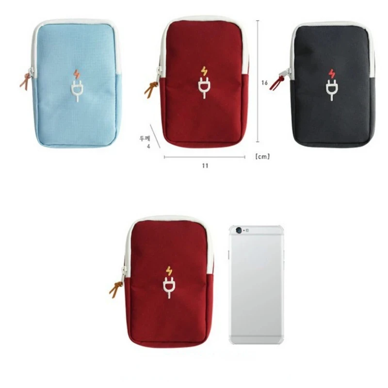 Sac de rangement de gadgets de voyage, sac de câble numérique Portable, accessoires électroniques, mallette de rangement, pochette pour batterie externe USB