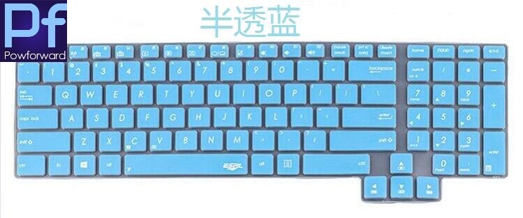 17.3 17 inch laptop Keyboard Protector skin for ASUS Rog G751jt G751jy G751jm GFx72 GFX72vs gfx72vy Gfx72vt GFX71j G752VT G752