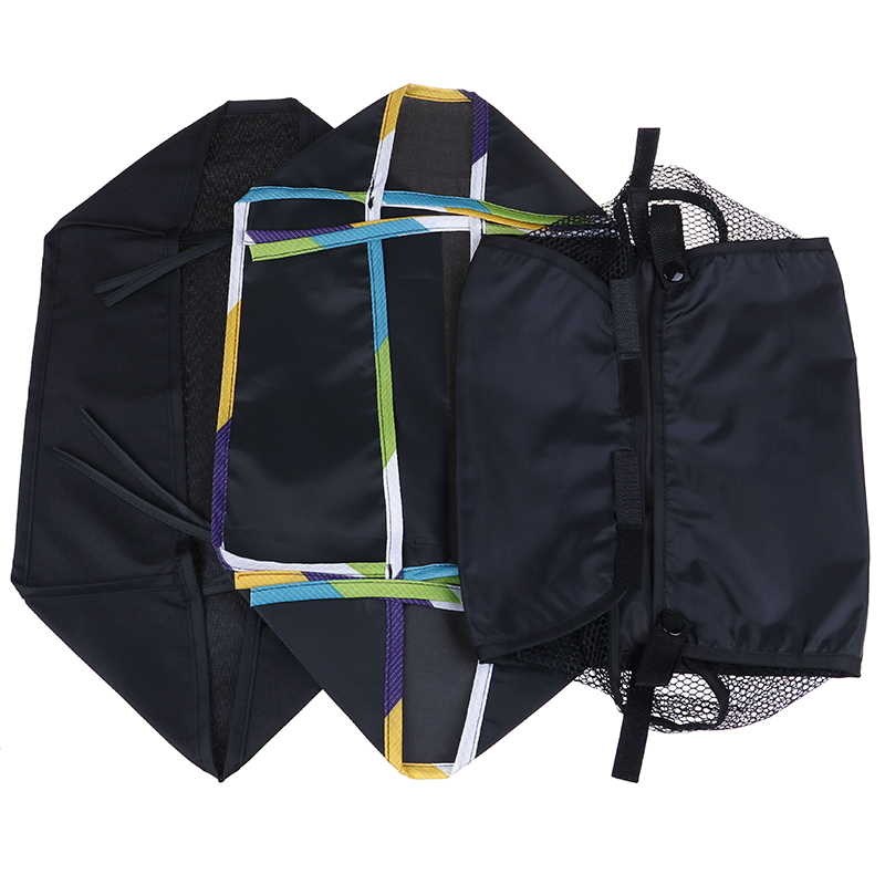 Carrito para bebé portátil, cesta para cochecito, cesta colgante, accesorios para cochecito de niño, cesta inferior, bolsa organizadora