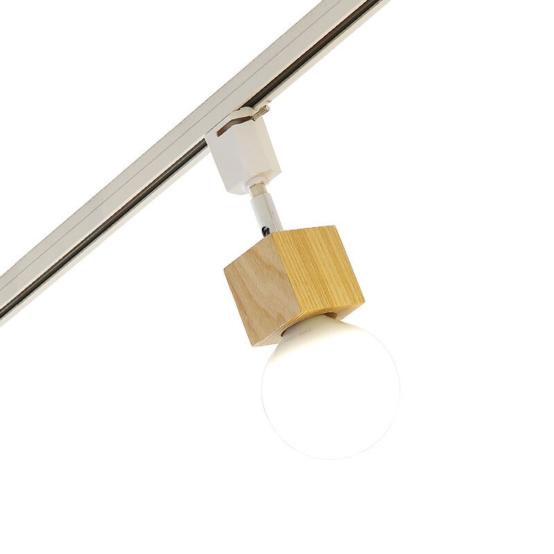 Moderne LED holz Spur licht richtung eingestellt schiene strahler Spur leuchte für kleidung Einkaufen TV Zauberstab 110 v 220 v