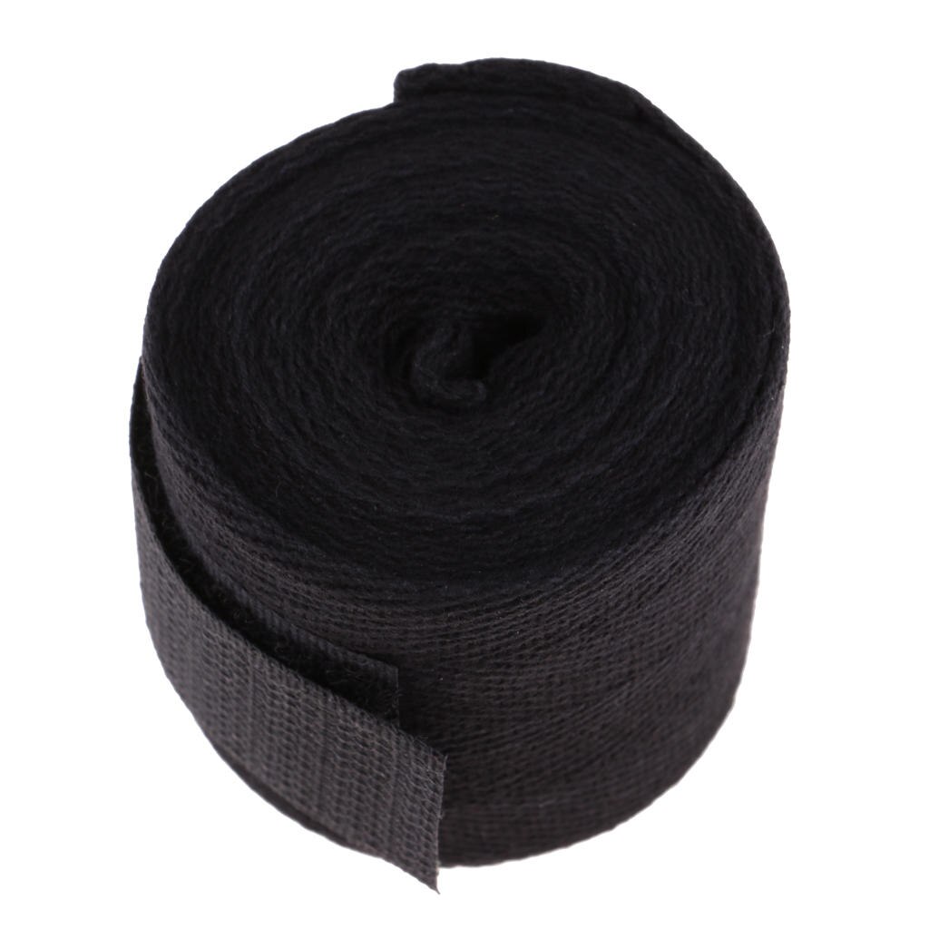 Boxen Hand wickeln MMA Faust Schutz Bandagen Blau Kickboxen Innere Boxbandagen: Schwarz
