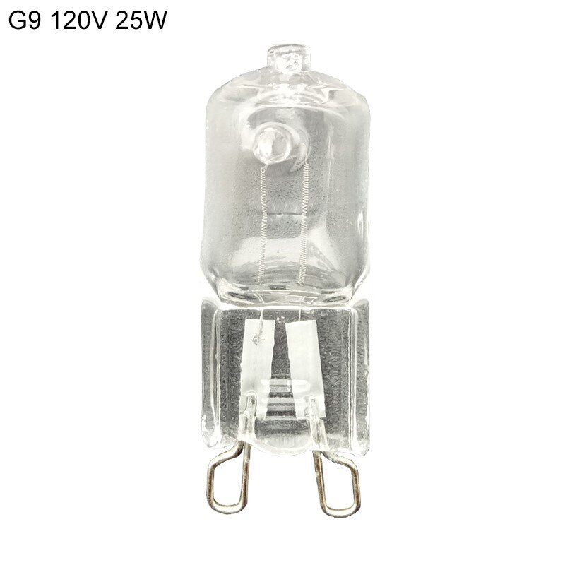 2/10PCS G9 Halogen Light Bulb Hanging Pendant Accent Type Spot Down Lamp Chandelier Sconce Fixture Light Replacement Bulb: 230V 25W / 10pcs