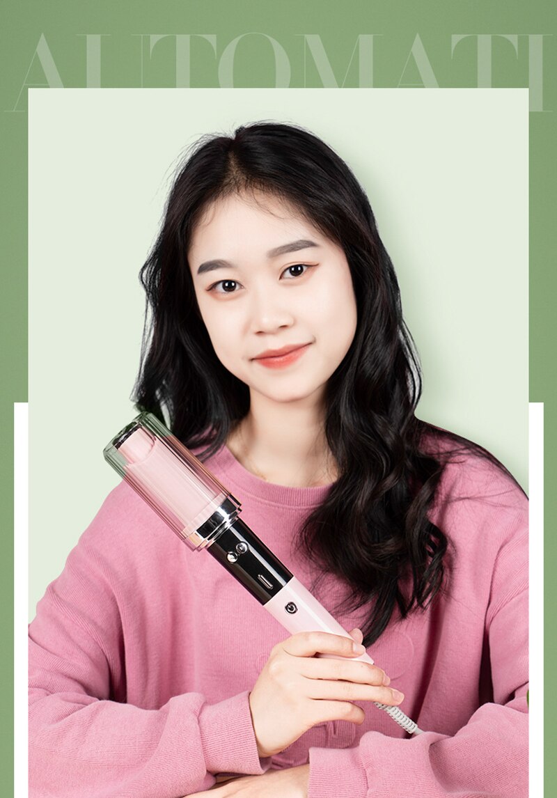 USB Automatic Hair Curler Rotating Hair Curling Iron Ceramic Magic Air Curler Waver Wand Cordless Curling Tong Salon Hair Styler