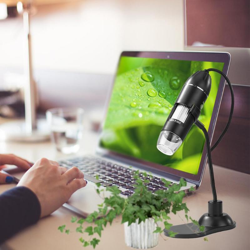 Multiple Magnification LED USB Digital Microscope for Education Lab Suitable for Textile and Jewelry Inspection microscopio