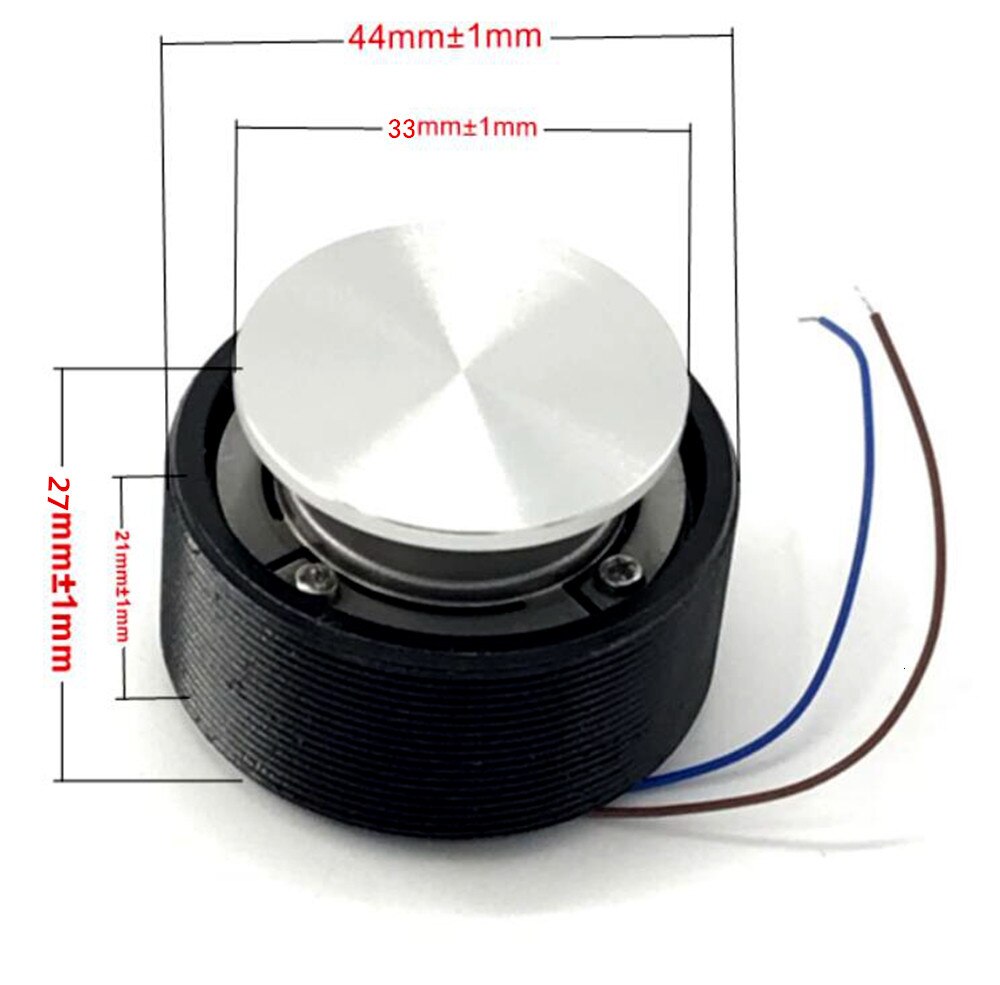 2 Inch Resonance Speaker Vibration Strong Bass Louderspeaker All Frequency Horn Speakers 44mm 4 Ohm 25 W