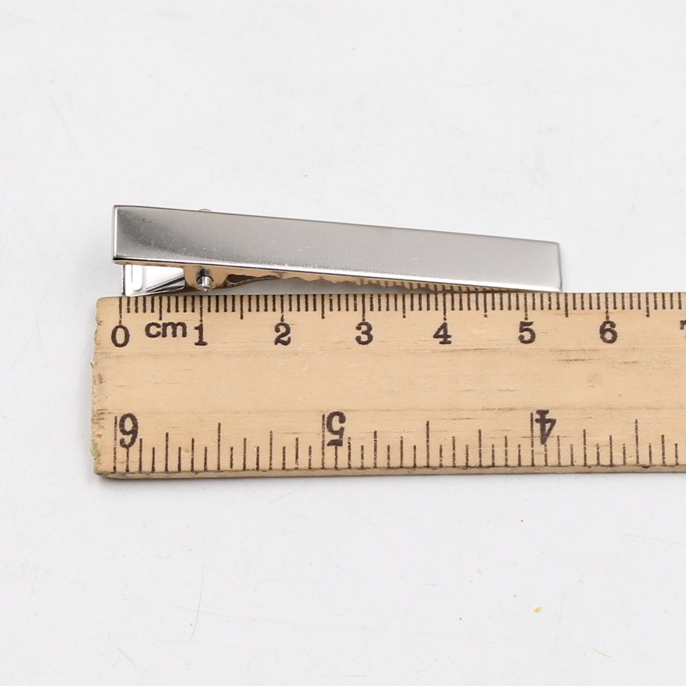 30 stk hvite svarte håndlagde klips for bryllup klut gjør-det-selv kvinner hårspenner generisk jern x skjorte bukseklemme 3cm 4cm 4.5cm 5.5cm
