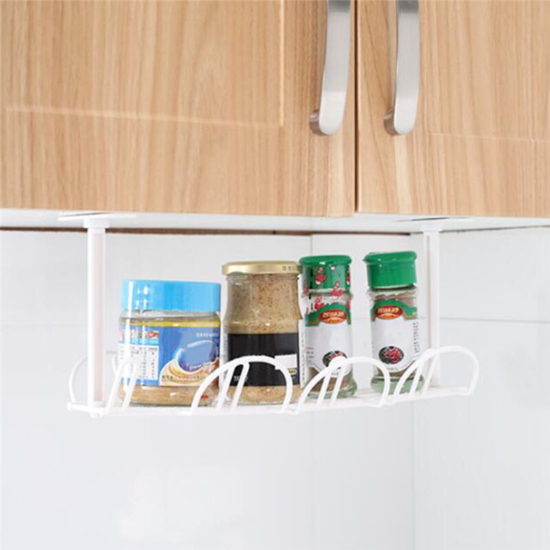 Onder-Tafel Opbergrek Tafel Bodem Stopcontact Houder Opknoping Rack Lijn Afwerking Bureau Voor Keuken Home Office Zuig muur