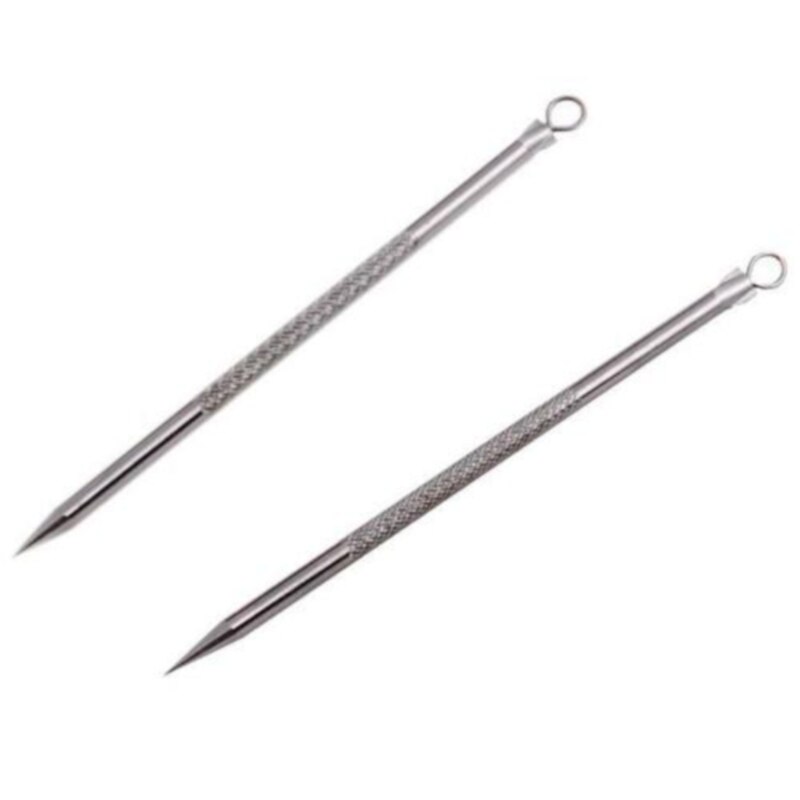 Stainless Steel Extractor Blackhead Remover Needles Dots Cleaner Acne Blemish Remover Needles Set Black Spots Pore Cleanser Tool
