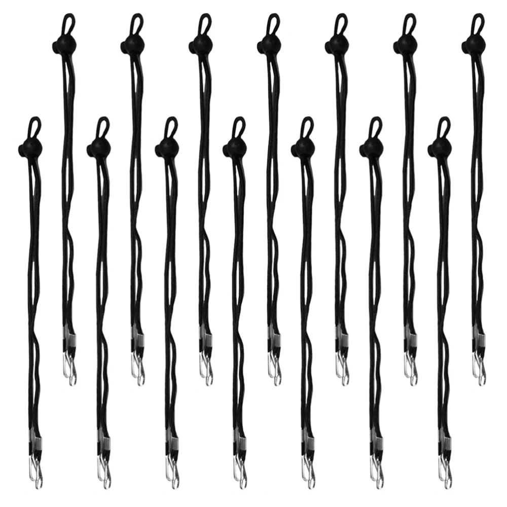 Cordón para mascarilla facial, cuerdas a prueba de viento, longitud ajustable, soporte para máscara, 20 Uds.
