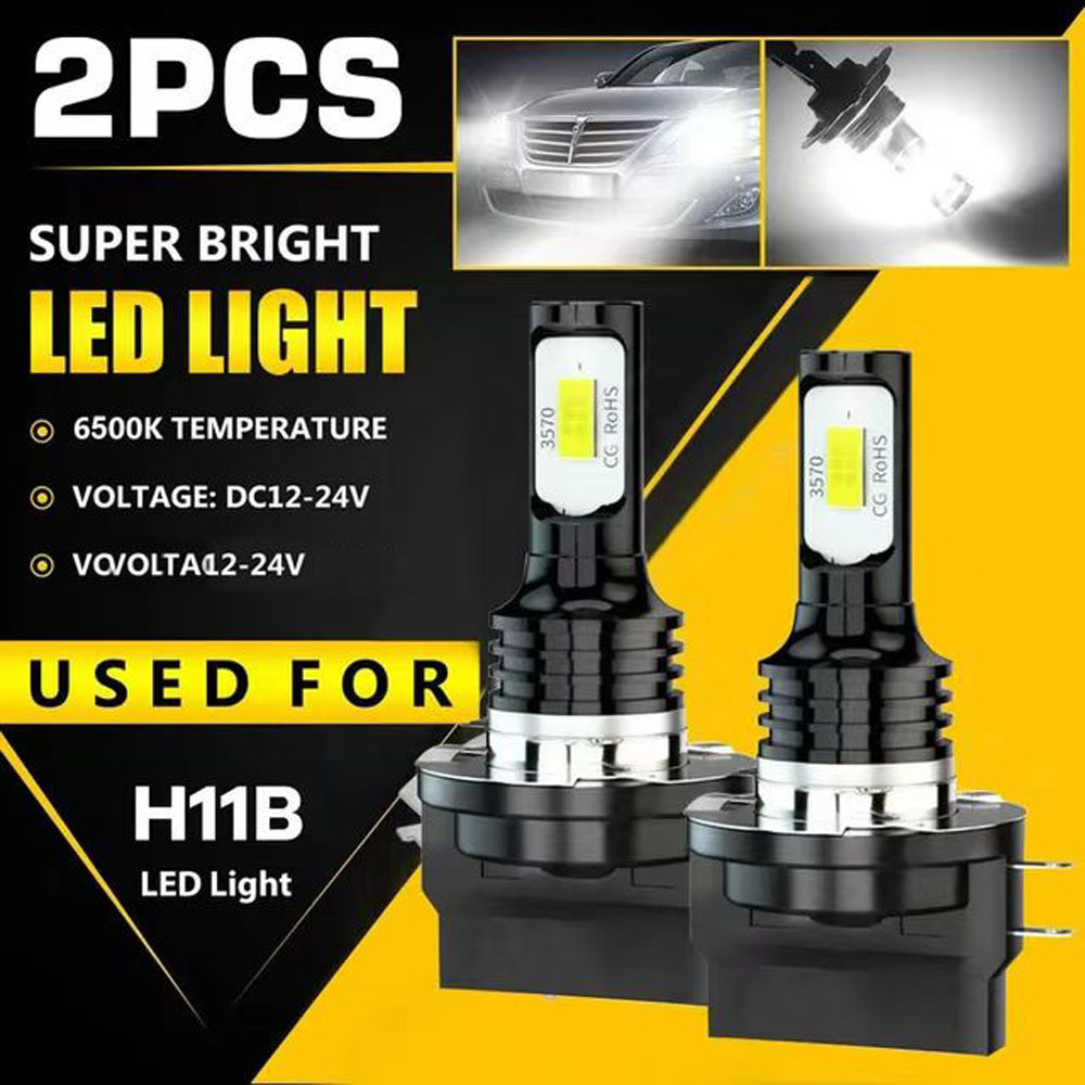 2 Stücke 20000LM 100 W 6500 K 3000 K 12000 K H15 H11B LED-scheinwerfer CSP Chip Auto Nebelscheinwerferlampen 12 V 24 V
