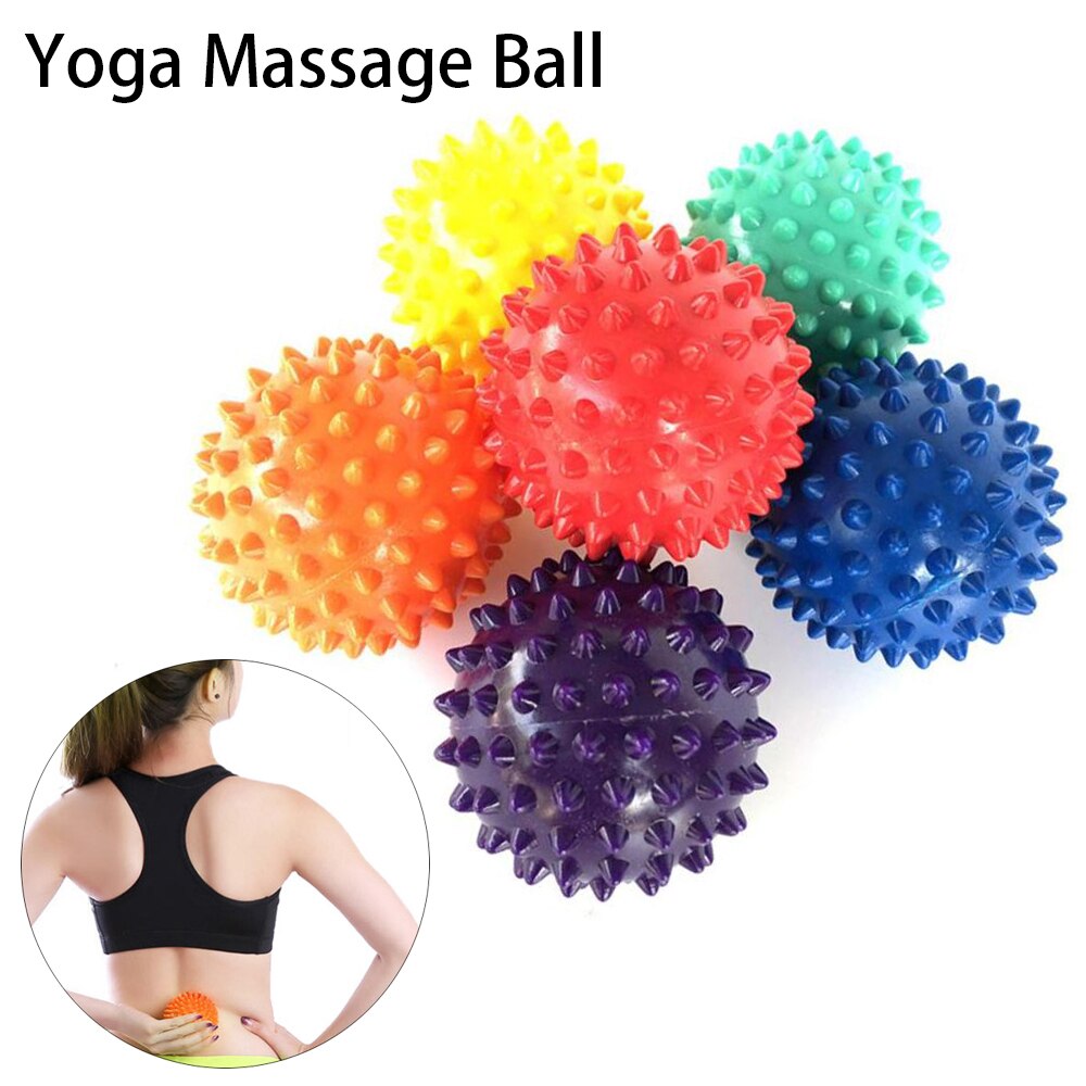 Foot Massager Fitness PVC Hand Massage Ball Sensory Training Grip the Ball Portable Physiotherapy Ball Gym Ball For Myofascia