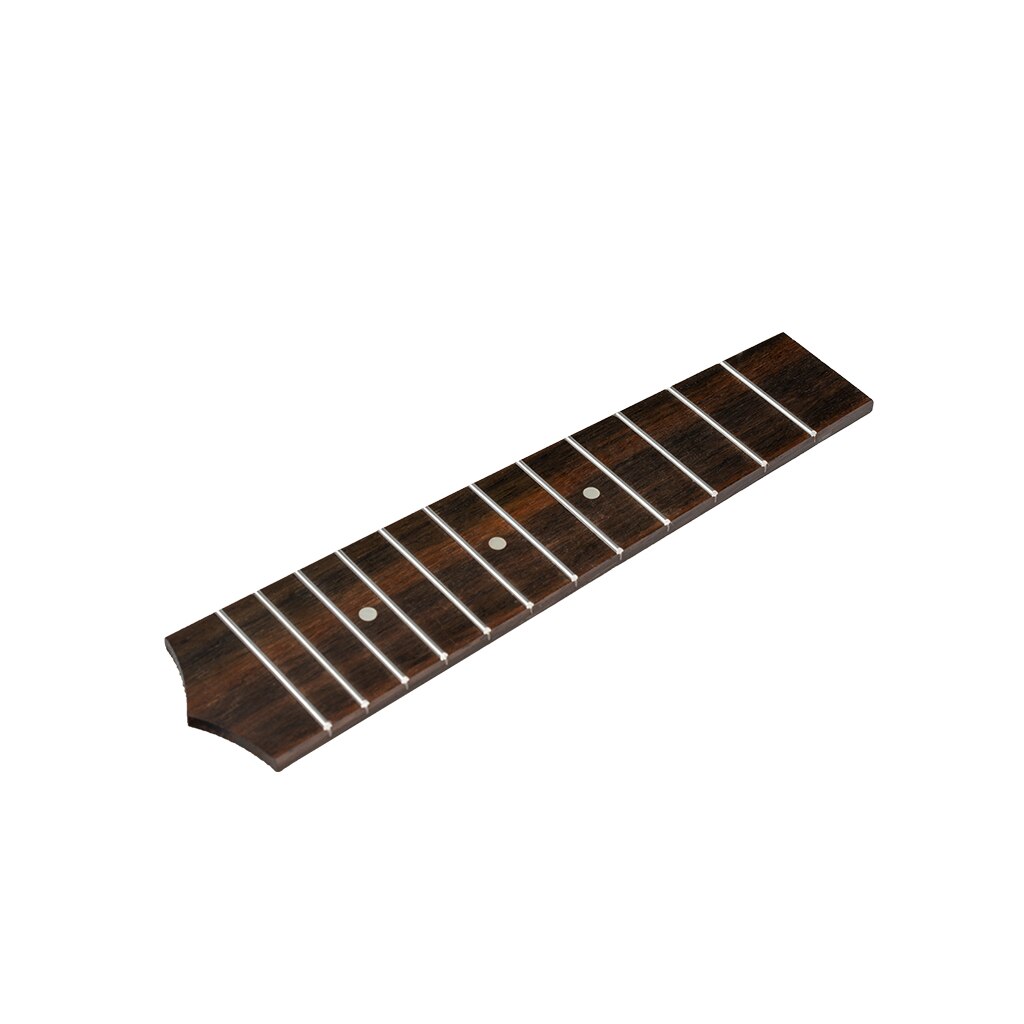 NAOMI Rosewood Ukulele Fretboard 21 Inch Uke Fingerboard 12 Frets White Dots Inlay DIY Ukulele Accessories