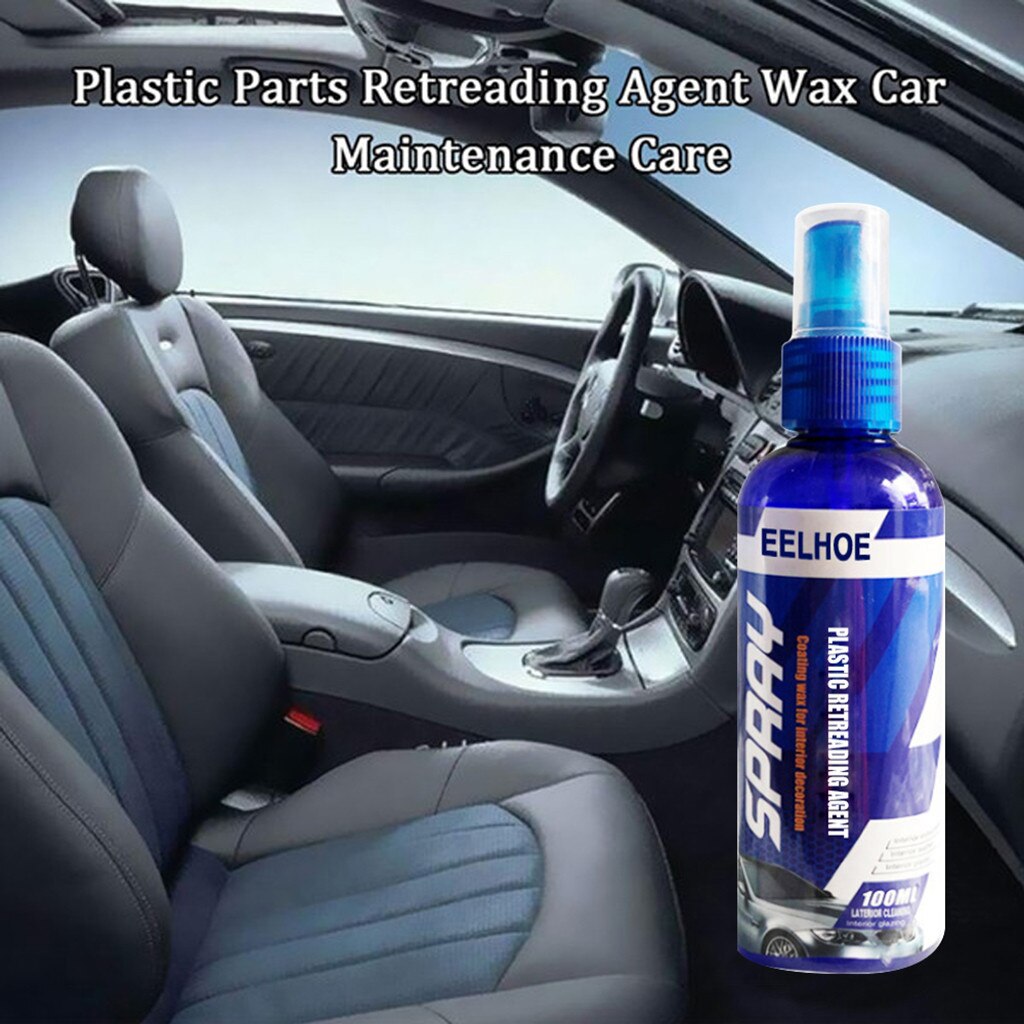 1pc 100mlretreading Coating Paste Maintenance Car Cleaner Plastic Parts Retreading Agent Automotive Interior Plastic Part #Y1