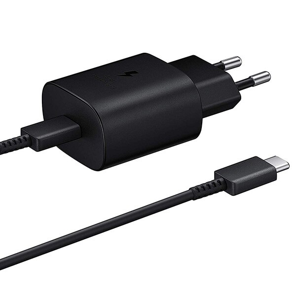 Szybka ładowarka 25W do Samsung Galaxy S21 S21 + S21 Ultra S20 S20 + S20 Ultra Note 20 Ultra USB-C szybka ładowarka ścienna: EU Adapter add Cable