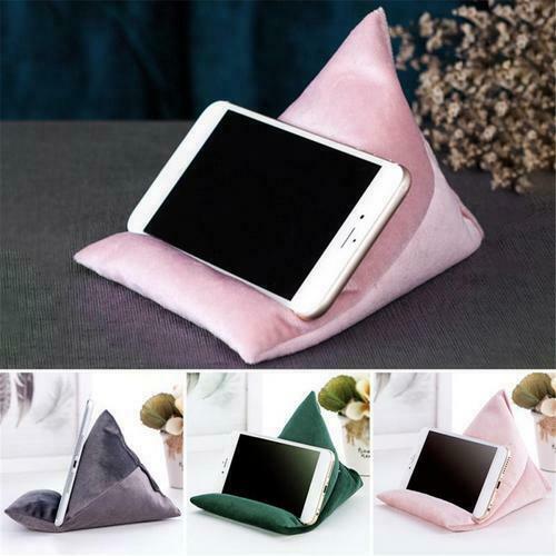 Myk trekant pute stativ nettbrett telefonholder ipad nettbrett telefon e-lesere dropshiping