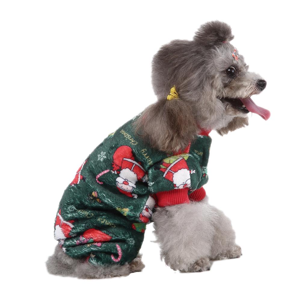 Hond Kerst Kleding Kleine Honden Santa Kostuum Voor Pug Huisdier Kat Kleding Jas Jas Huisdieren Kostuum Shirt Kerst