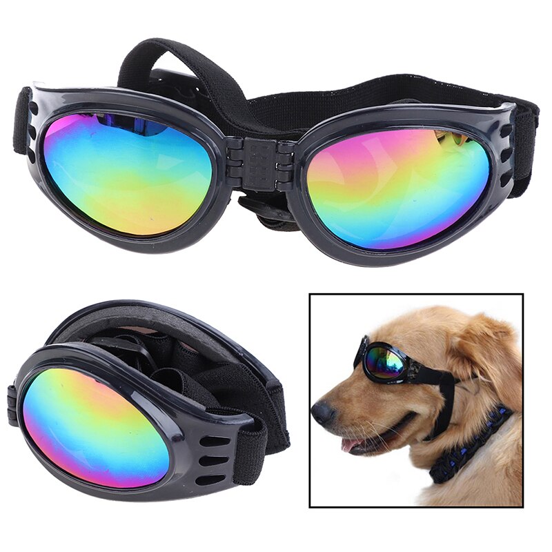 6Colors Foldable Pet Dog Glasses Small and Medium Dog pet glasses Pet Eyewear Waterproof Dog Protection Goggles UV Sunglasses