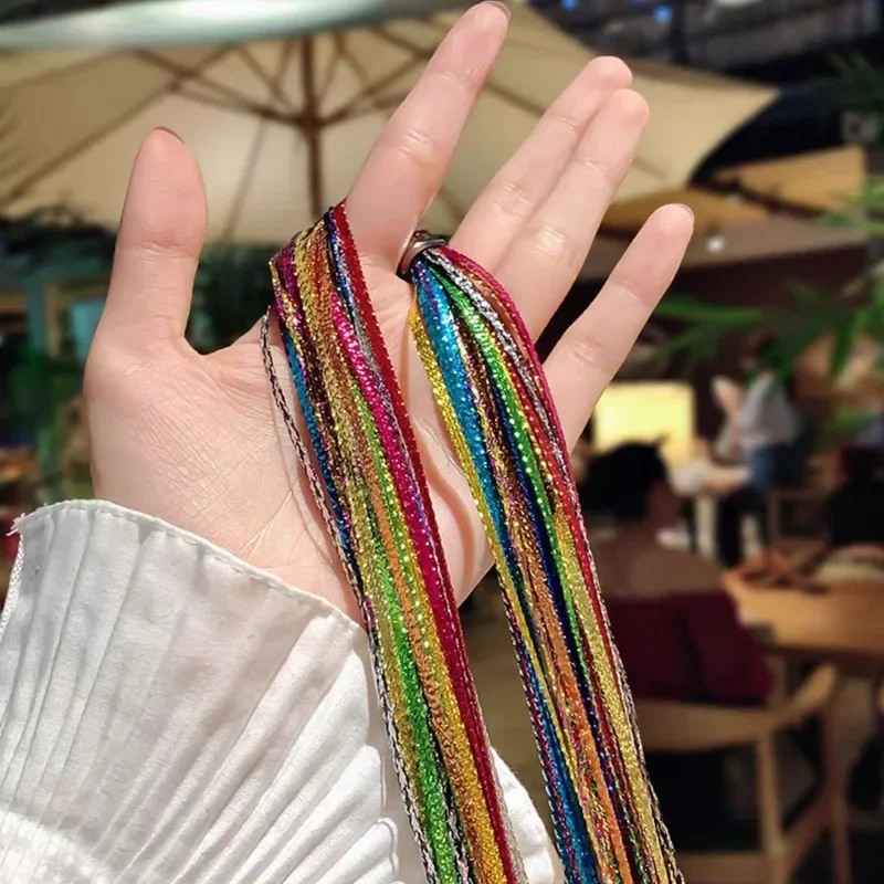 90cm blandede 4-30 hårfletter, tautråder til afrikanske fletter, jenter, gjør-det-selv hestehalefletter, kvinner, styling av hårtilbehør: Klar