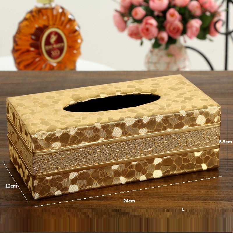 Leder Gewebe Kasten Serviettenhalter Papier fallen Badezimmer Gewebe Kasten Abdeckung Auto Serviette Lagerung Moderne Toilettenpapier Kasten: Schwarz
