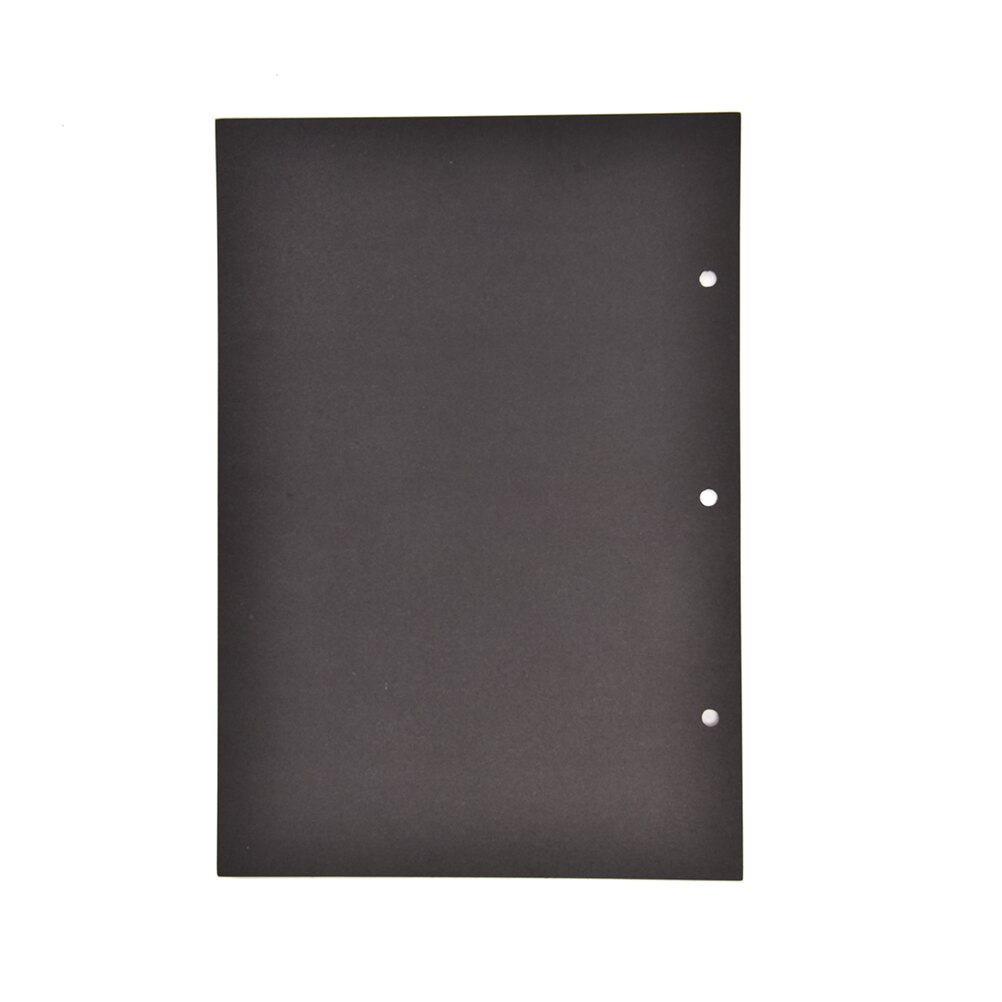 Extra vellen voor doe-het-zelf fotoalbum 10 vellen scrapbookpapier knutselen binnenvellen zwarte kaart handgemaakte binnenpagina's 18 x 26cm: Als afbeelding