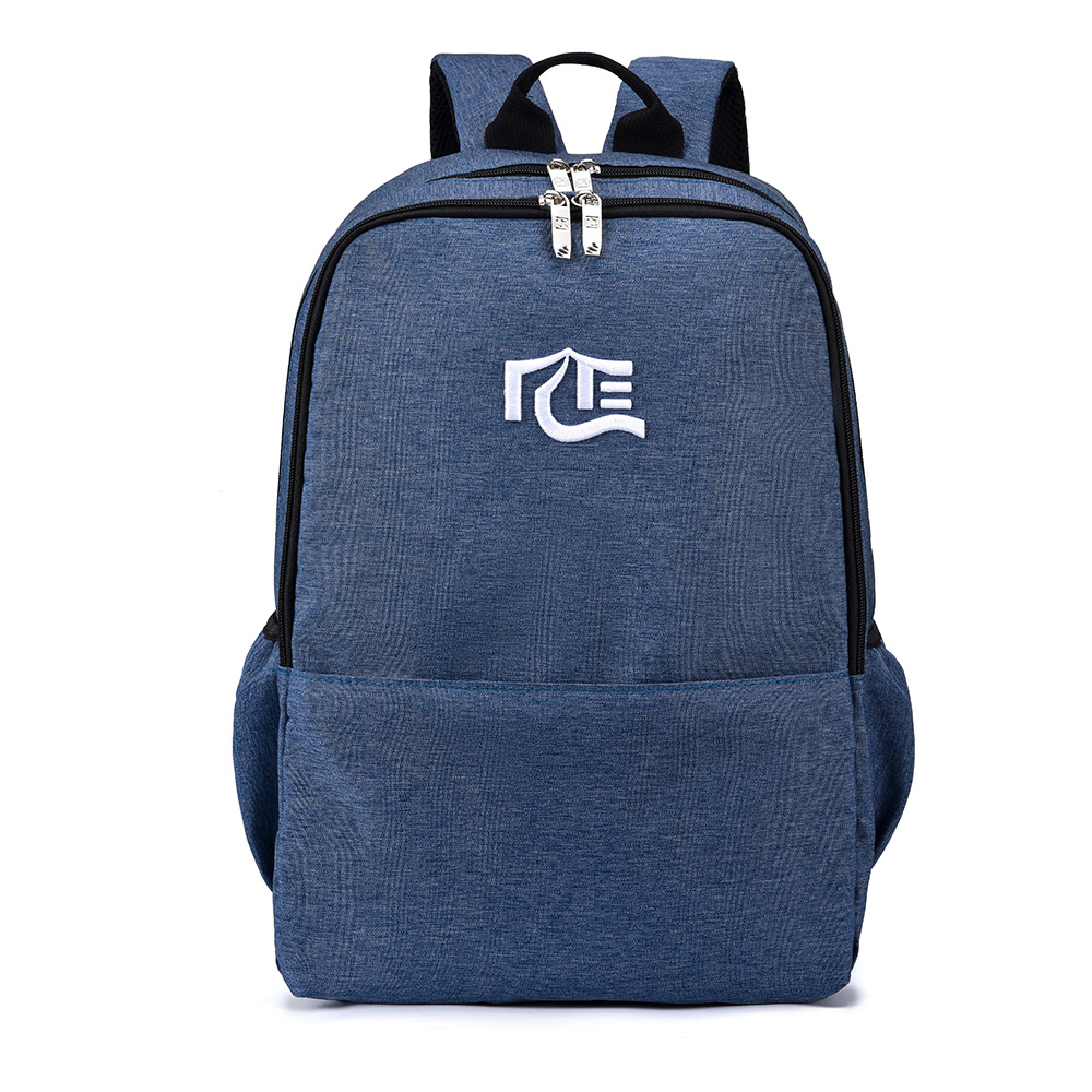 Mochila para hombre, mochila impermeable de lona para estudiantes, mochila de viaje para salir, mochila para estudiantes: Azul cielo