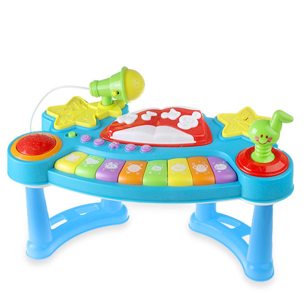 RCtown Musik Spielzeug Jungen Mädchen Musical Lernen Tisch Kinder Frühe Bildung Studie Schreibtisch Kleinkind eltern-kind-Interaktive Maschine