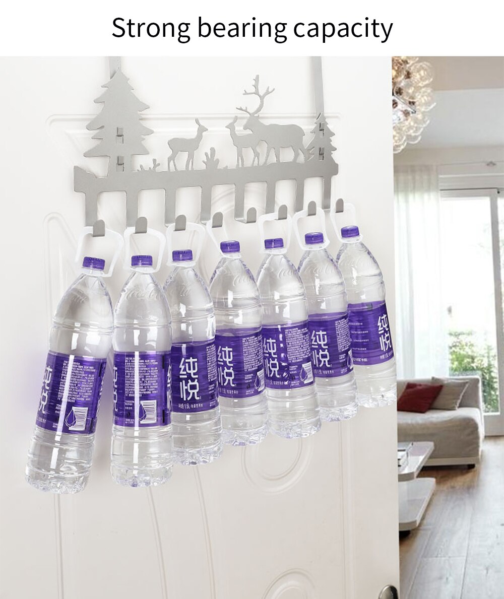Achterdeur haak hanger deurhanger opbergruimte spijkervrij en spoorvrij mute rack gratis ponshaak gereedschap