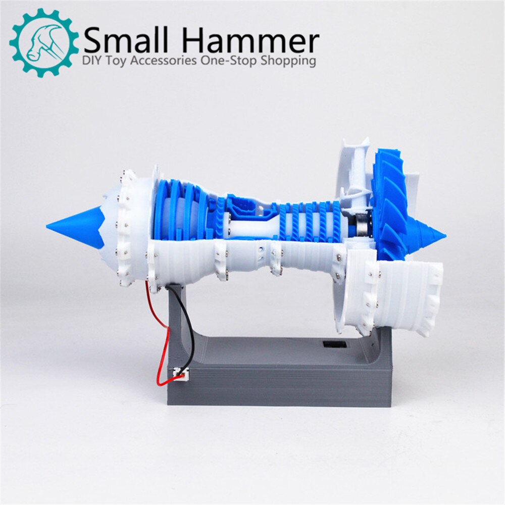 Aero Motor Turbo Fan Motor Model Air Motor Model Elektrische 3D Printer: with motor
