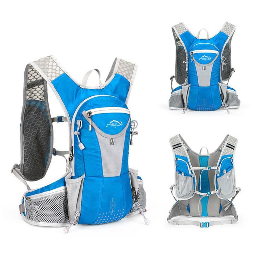 12L Waterproof Bicycle Backpack MTB Mountain Bike Water Bag Men's Women Nylon Cycling Hiking Camping Running Hydration Backpack