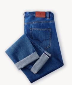 Xiaomi youpin DMN classic jeans classic Straight Close the foot Man comfortable Trousers for male: blue  29