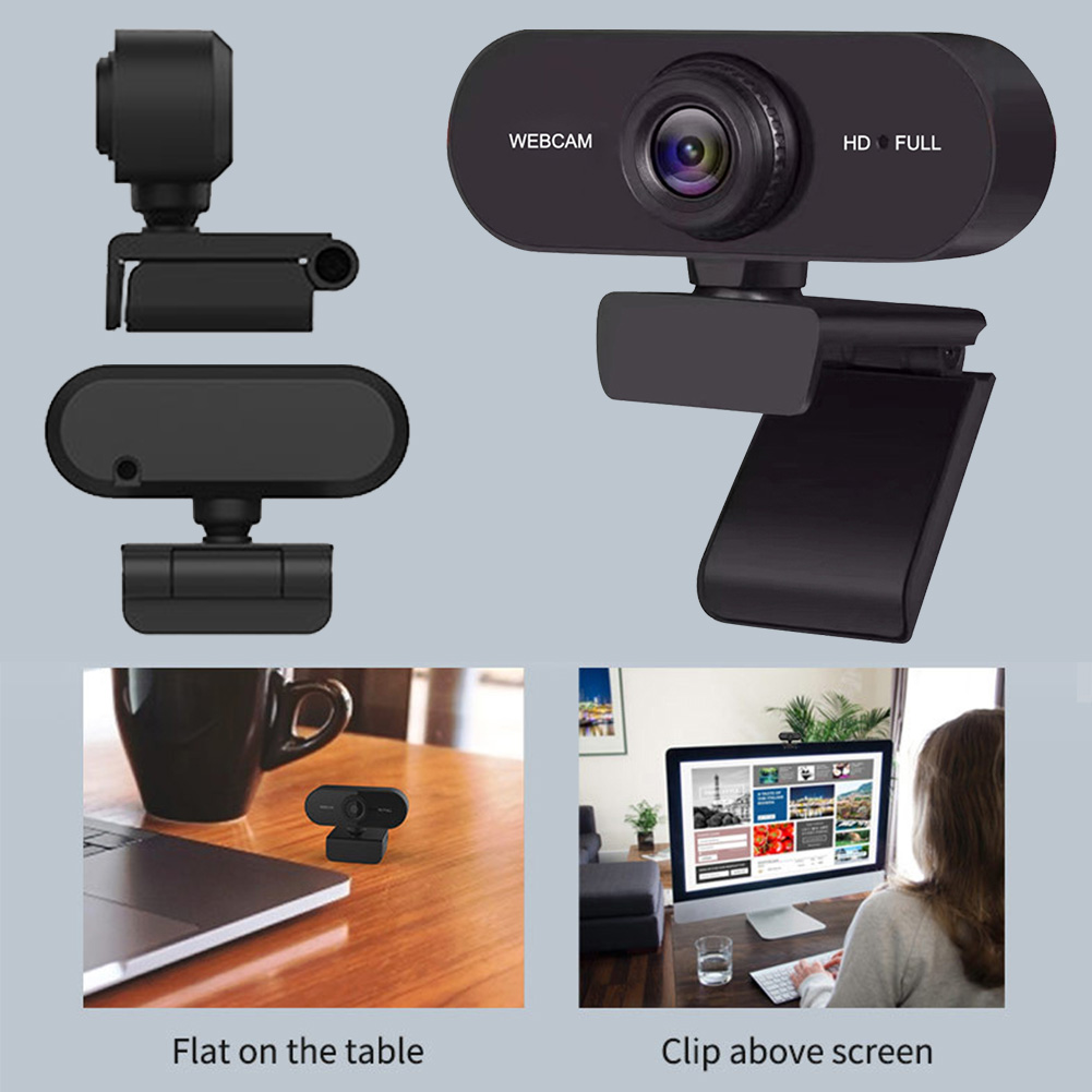 Câmera web hd 1080p/2k, câmera usb com microfone embutido, câmera de rede usb, autofoco, webcam de negócios para pc e laptop