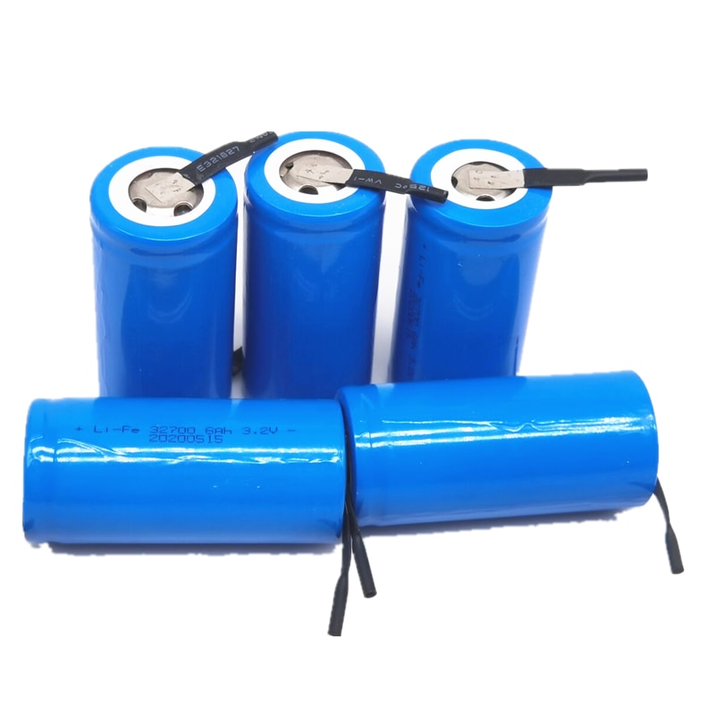 3.2 V 32700 9000 Mah High Power Batterij 9000 Mah LiFePO4 35A 55A Continu Batterij Ontlading + Nikkel Lakens