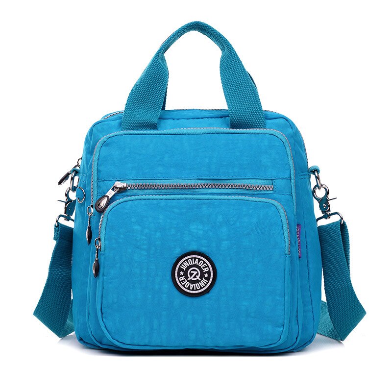 Tas Vrouwen Stijl Waterdichte Nylon Tas Crossbody Tas Mode Mama Schouder Multi-Functionele Rugzak