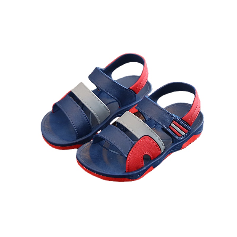 Sandalias semelle souple enfant sandales 2023 été dessin animé garçon sandales moyen à grand enfant chaussure de plage chaussure décontractée enfant chaussure garçon chaussure