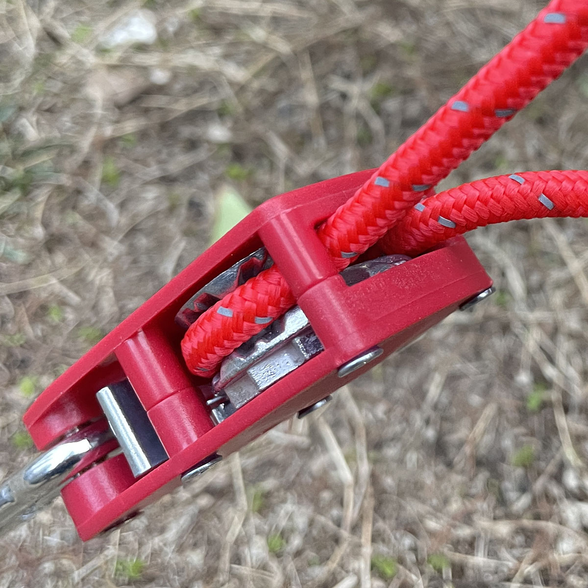 Polea de trinquete de amarre para toldo, hebilla de cuerda de 6mm, sujetador de cuerda de viento, colgadores de hebilla fija, 68kg, 1/4