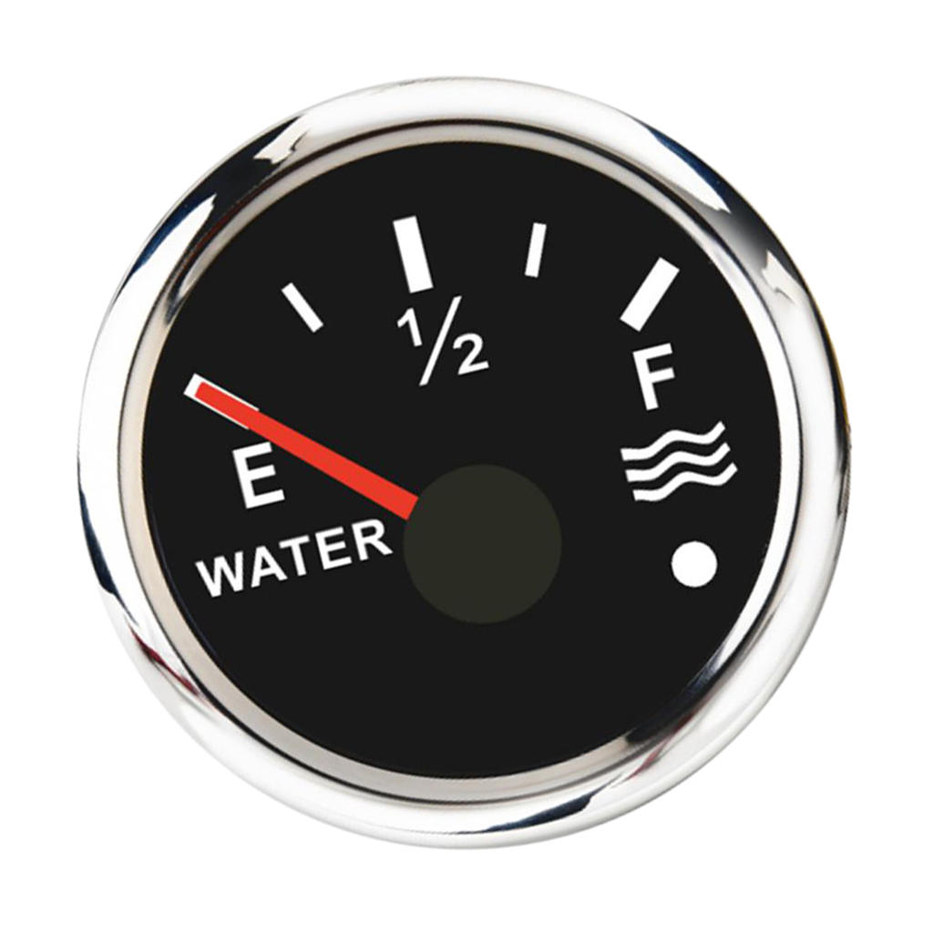 Auto Truck Motor Water Level Gauges - Water Level Meters for Marine Boat, Waterproof, 0 - 190 ohm / 240 - 33ohm