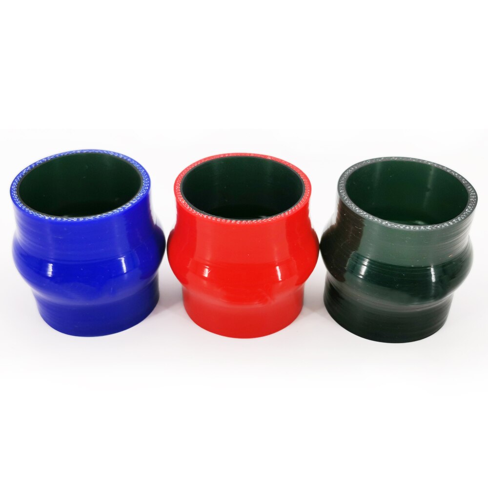 Tuyau Silicone Rouge Pour Refroidissement - Diamètres 51-63 Mm ID, Longueur 76 Mm - Neuf