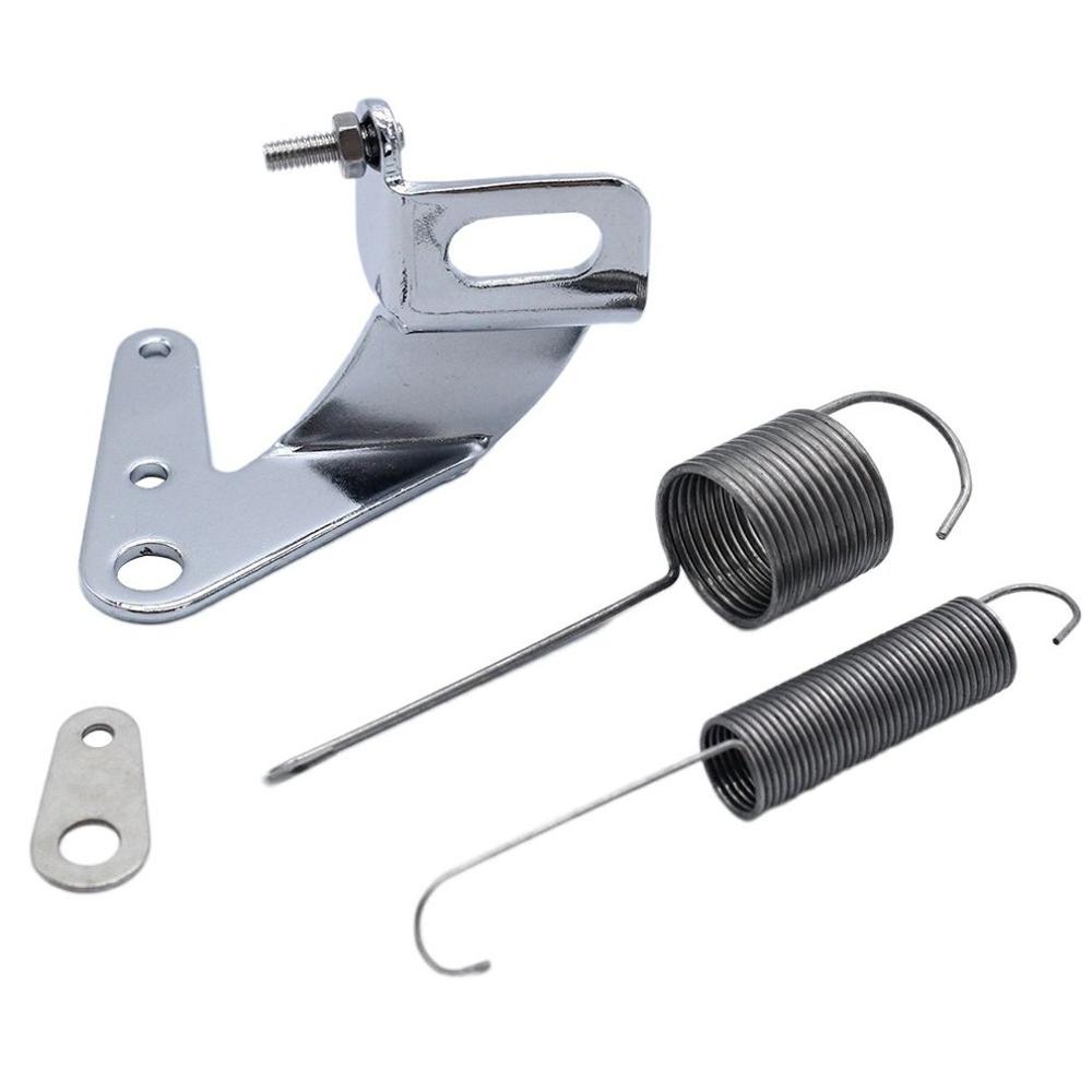 Stainless Steel Throttle Bracket And Return Spring Kit Carburetor Throttle Return Spring + Bracket Set